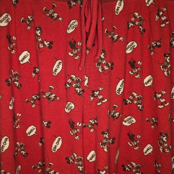 Disney Direct Vintage Mickey Mouse Sleep Pajama Pants Size XXL - Picture 2 of 6